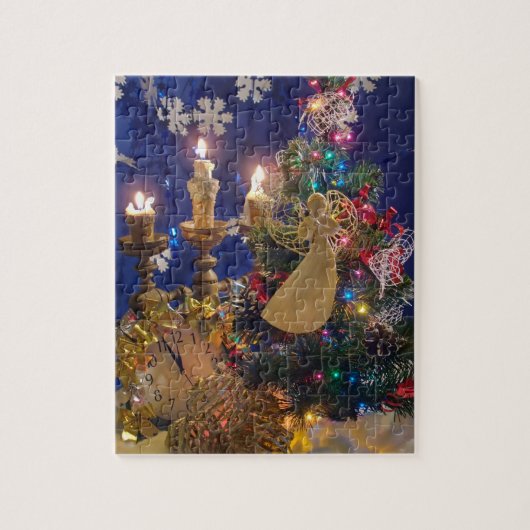 Kerstangel Puzzle Legpuzzel (Verticaal)