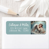 Kerstangel-retouradres Etiket (Insitu)