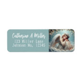 Kerstangel-retouradres Etiket (Voorkant)