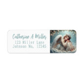 Kerstangel-retouradres Etiket (Voorkant)