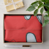 KerstAngel Santa Angel Tissue Paper Red Tissuepapier (Geschenk)