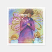 Kerstangel Servet (Voorkant)