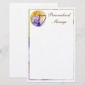 Kerstangel Stationery Briefpapier (Voorkant / Achterkant)