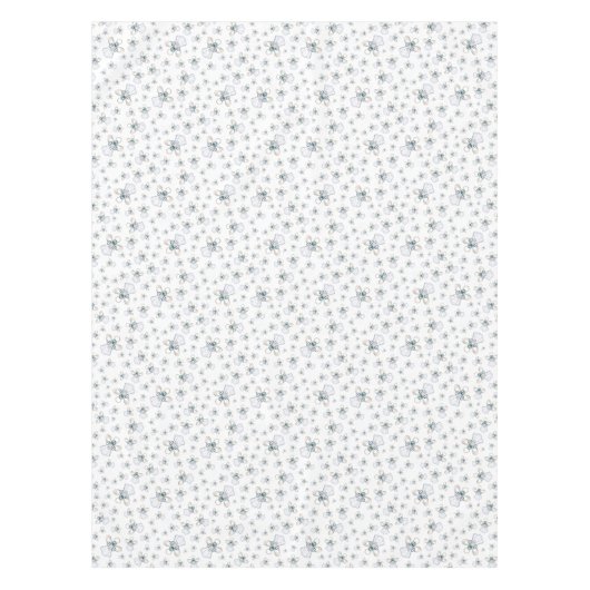 Kerstangel van Faith Random Pattern Collage Tafelkleed (Voorkant)