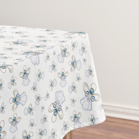 Kerstangel van Faith Random Pattern Collage Tafelkleed (Voorbeeld)