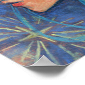 KerstAngels Art Nieuw-Zeeland Ginger Vrouwen schil Poster (Hoek)