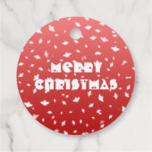 Kerstangels Bedankjes Labels (Achterkant)