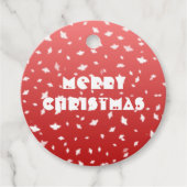 Kerstangels Bedankjes Labels (Voorkant)