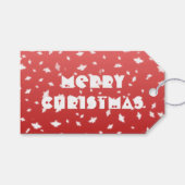 Kerstangels Cadeaulabel (Voorkant (Horizontaal))