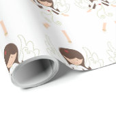 Kerstangels Cadeaupapier (Rol Hoek)