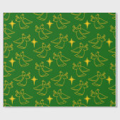 Kerstangels Cadeaupapier (Vlak)