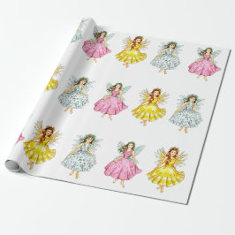 KerstAngels Dancing JL Biel Cadeaupapier