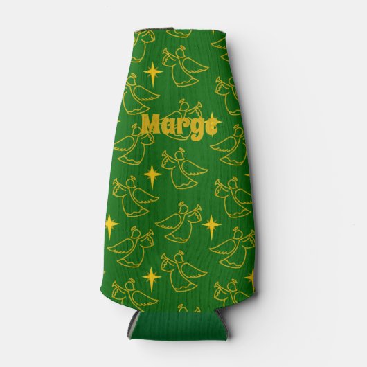 Kerstangels Flesjeskoeler (Voorkant)