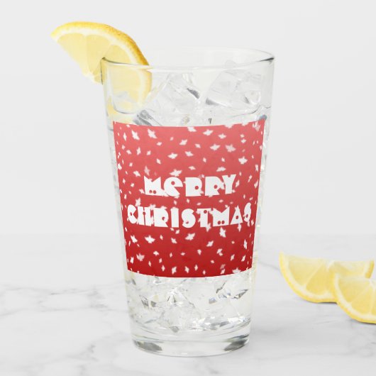 Kerstangels Glas (Voorkant ijs)