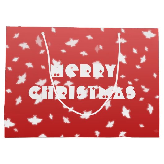 Kerstangels Groot Cadeauzakje (Achterkant)