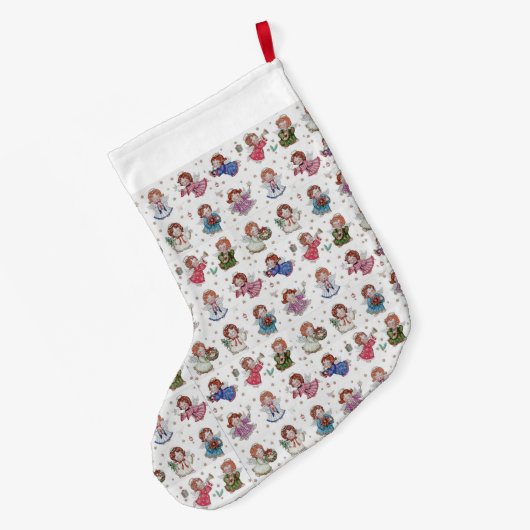 Kerstangels Grote Kerstsok (Achterkant (Hangend))