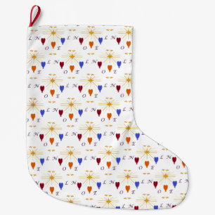 KerstAngels in Star Noel Grote Kerstsok