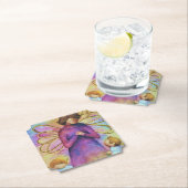 Kerstangels Kartonnen Onderzetters (Insitu)