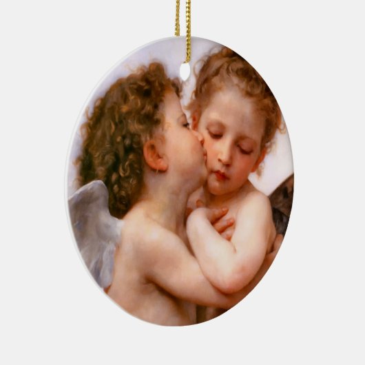 Kerstangels Keramisch Ornament (Rechts)