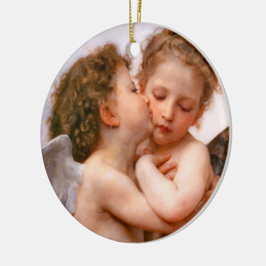 Kerstangels Keramisch Ornament (Links)