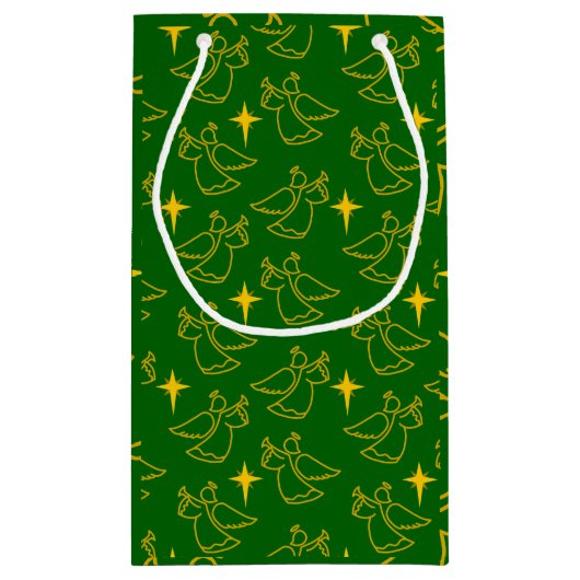 Kerstangels Klein Cadeauzakje (Achterkant)