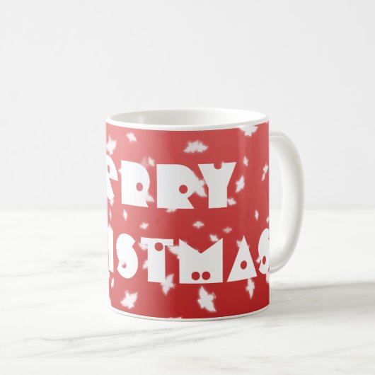 Kerstangels Koffiemok (Voorkant rechts)