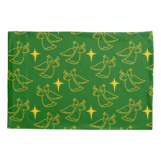 Kerstangels Kussensloop (Achterkant)