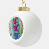 kerstangels met Ornament van Trumpets (Rechts)