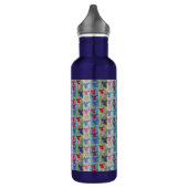 kerstangels met trompetten waterfles  (Links)