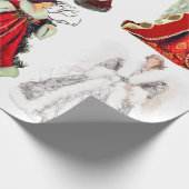 kerstangels papier (Hoek)