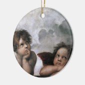 KerstAngels Raphael Keramisch Ornament (Links)