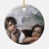 KerstAngels Raphael Keramisch Ornament (Achterkant)