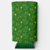 Kerstangels Seltzer Blikjeskoeler (Voorkant)