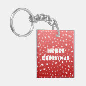 Kerstangels Sleutelhanger (Voorkant Links)