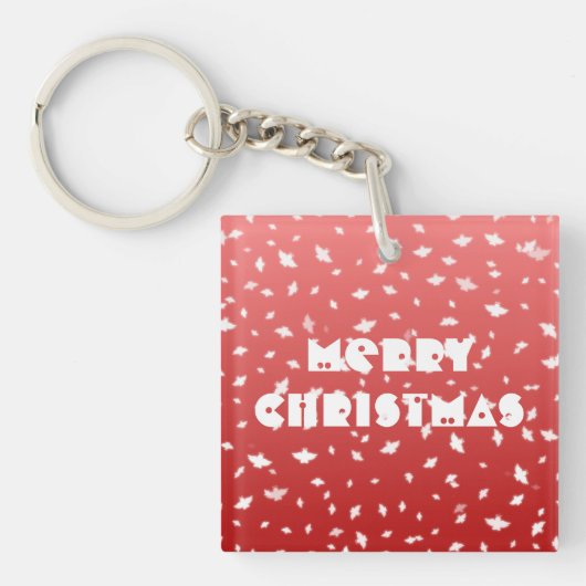 Kerstangels Sleutelhanger (Voorkant)