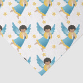 Kerstangels Tissuepapier (Detail)