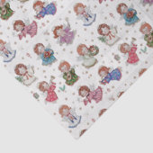 Kerstangels Tissuepapier (Detail)