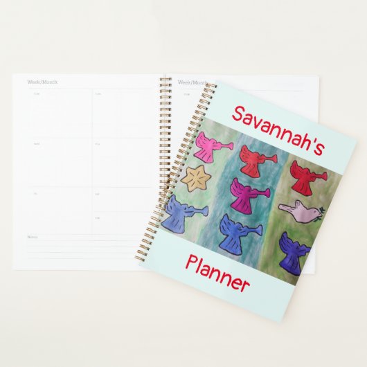 kerstanie met Trumpets Planner (Display)