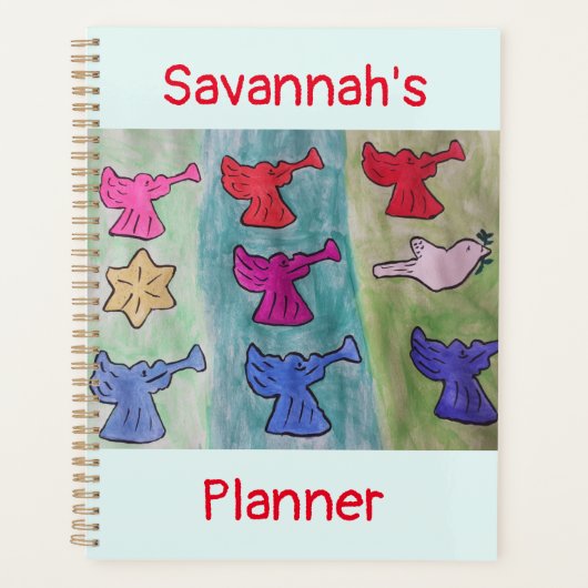 kerstanie met Trumpets Planner (Voorkant)