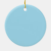 Kerstannament-Santa Elephant Keramisch Ornament (Achterkant)