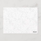Kerstansichtkaarten|Kerstkaart Briefkaart (Achterkant)