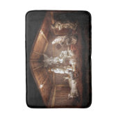 Kerstantieke Jezus Natitivity Manger Scene Badmat (Voorkant Verticaal)