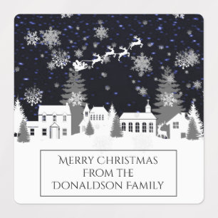 Kerstaonderlabels Labels