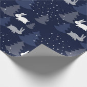 Kerstapapier voor de korte winter/de zeemacht cadeaupapier (Hoek)