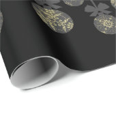 Kerstapapier voor grijze bulbversiering cadeaupapier (Rol Hoek)