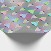 Kerstapapier voor Waterverf met magische kerstinsl Cadeaupapier (Hoek)