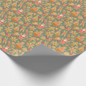 Kerstapatroonbrood Cadeaupapier (Hoek)