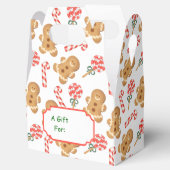 Kerstapatroonbrood met snoepriet bedankdoosjes (Geopend)