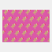 Kerstapatroongebak Inpakpapier Vel (Voorkant 3)