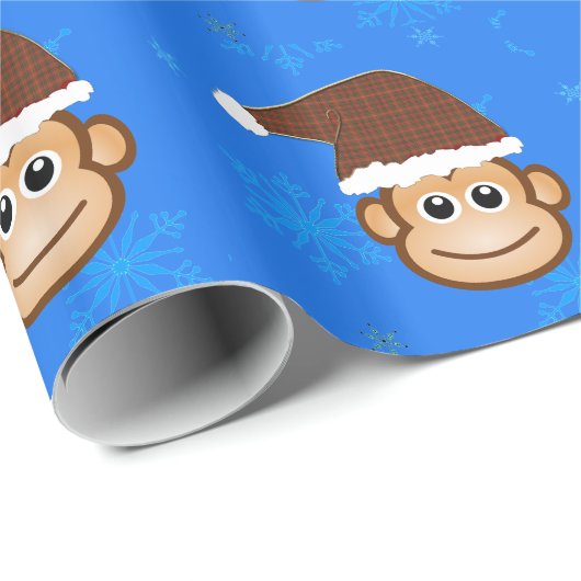 Kerstapenpapier Cadeaupapier (Rol Hoek)